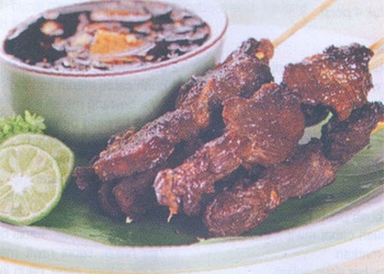 Sate Kambing Bumbu Kari