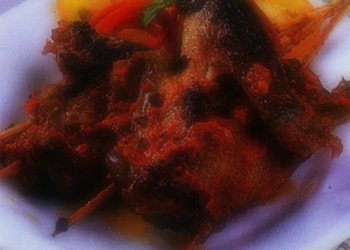 Bebek Bakar Bumbu Rujak