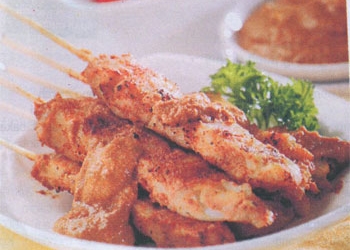 Sate Ikari Saus Kacang