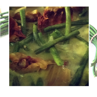Sayur Kacang Panjang Bumbu Kari Sayur Kacang Panjang Bumbu Kari