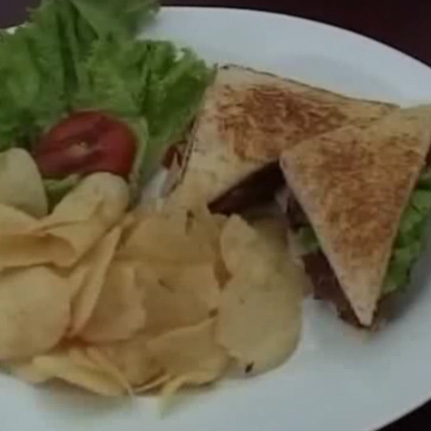 Roti Bakar Corned Roti Bakar Corned