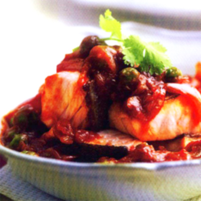 Salmon Saus Tomat Pedas Salmon Saus Tomat Pedas