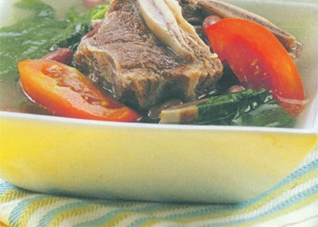 Sayur Bayam Iga Sapi