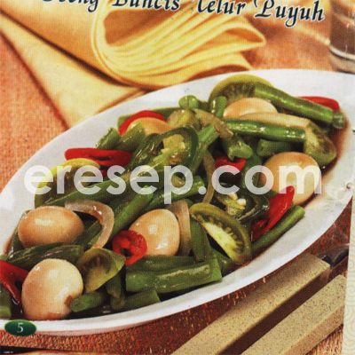Oseng Buncis Telur Puyuh Oseng Buncis Telur Puyuh