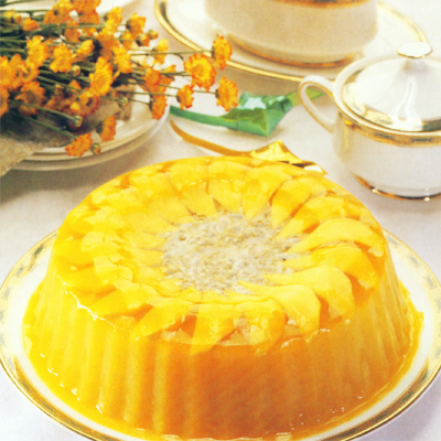 Puding Mangga Markisa Puding Mangga Markisa