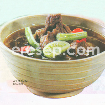 Asem-Asem Daging Asem-Asem Daging