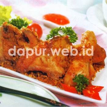 Ayam Goreng Kelapa Pedas