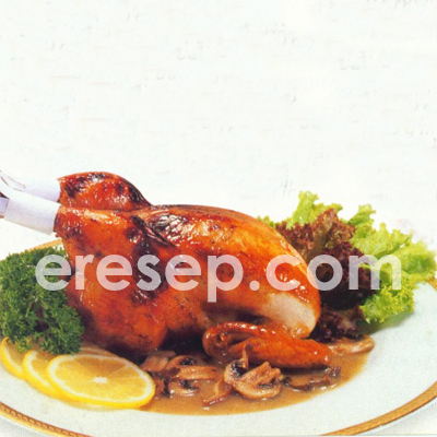 Ayam Panggang Saus Jamur Ayam Panggang Saus Jamur