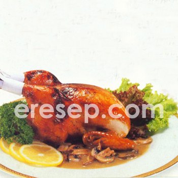 Ayam Panggang Saus Jamur