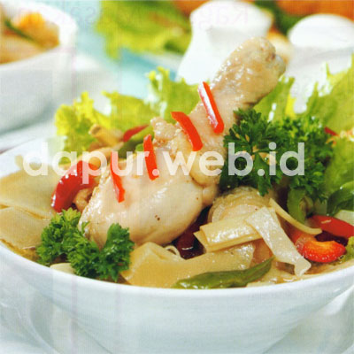 Ayam Rebung Cabai Hijau Ayam Rebung Cabai Hijau