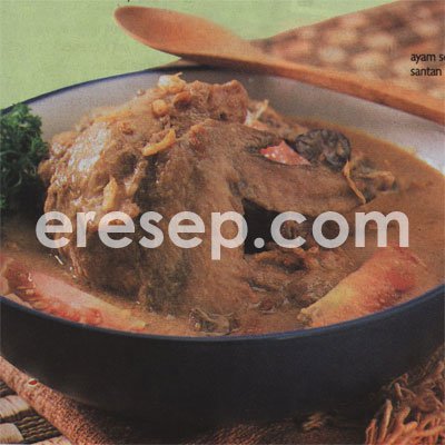 Ayam Semur Santan