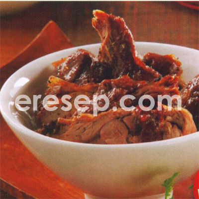 Bebek Goreng Saus Pedas Bebek Goreng Saus Pedas