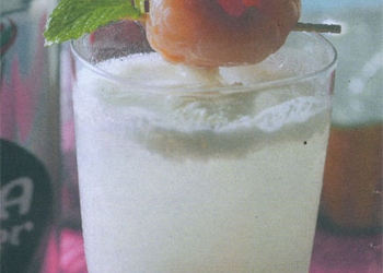 Lychee Milk Soda