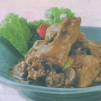 Cah Ayam Jamur Pedas