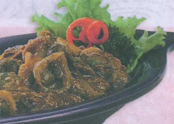 Kerang Tumis Bumbu Sate