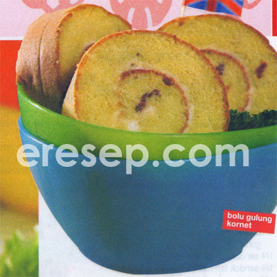 Bolu Gulung Kornet Bolu Gulung Kornet