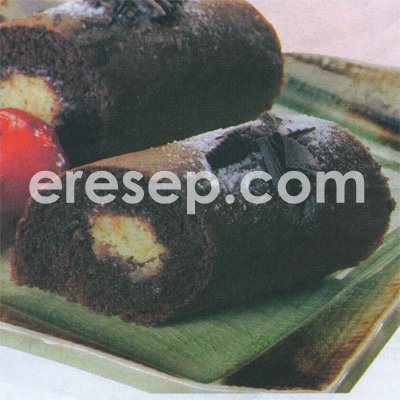 Bolu Gulung Cokelat Keju