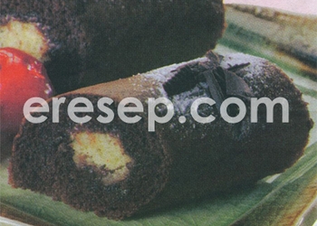 Bolu Gulung Cokelat Keju