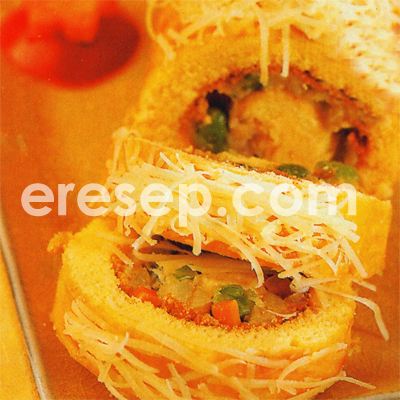 Bolu Gulung Isi Ragut Udang Bolu Gulung Isi Ragut Udang