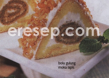 Bolu Gulung Moka Lapis