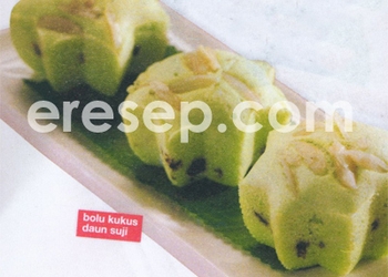 Bolu Kukus Daun Suji