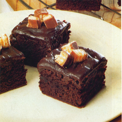 Brownies Cokelat Lapis Brownies Cokelat Lapis