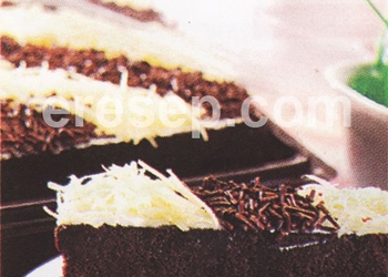 Brownis Cokelat Keju