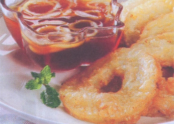 Apel Goreng Saus Karamel