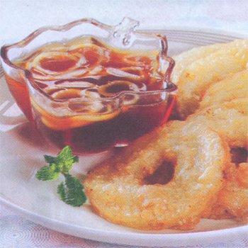 Apel Goreng Saus Karamel