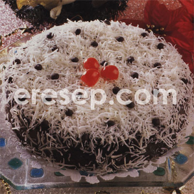 Cake Cokelat Kelapa Cake Cokelat Kelapa