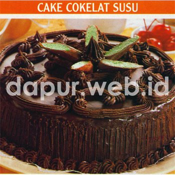 Cake Cokelat Susu