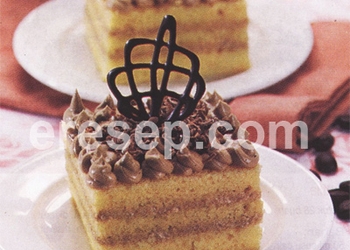 Cake Keju Lapis Kopi