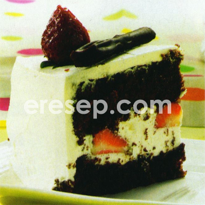 Cake Lapis Stroberi Cake Lapis Stroberi