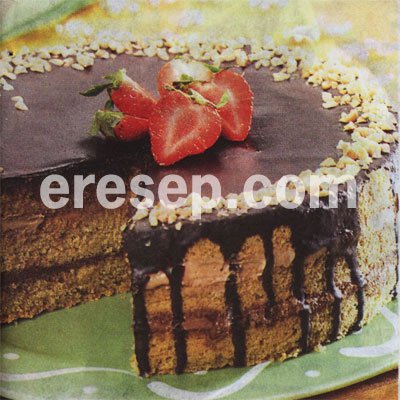 Cake Moka Isi Kacang