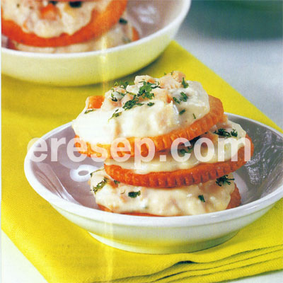 Canapa Pedas Ayam Asap Canape Canapa Pedas Ayam Asap Canape