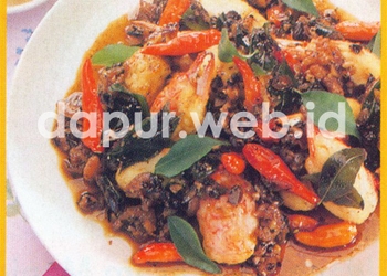 Capit Kepiting Saus Taosi