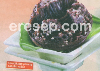 Carabikang Pisang Cokelat Wijen