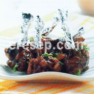 Chicken Wings Saus Barbecue