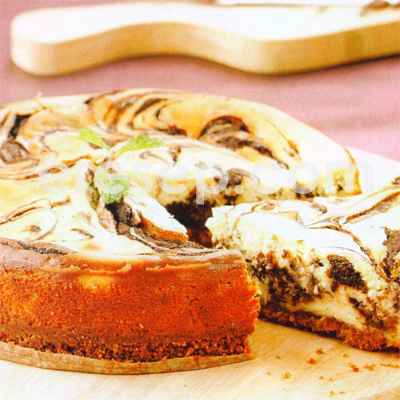 Chocolate-Marbled Cheesecake Chocolate-Marbled Cheesecake