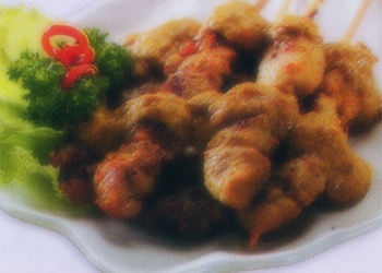 Sate Ayam Bumbu Kuning