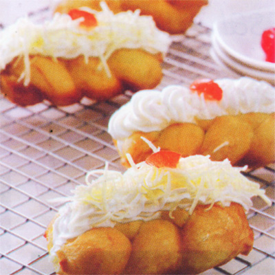 Roti Goreng Lapis Keju Roti Goreng Lapis Keju