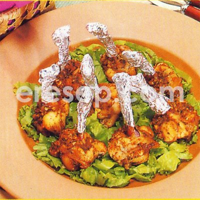 Curried Chicken Wings (Sayap Ayam Bumbu Kari)