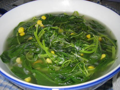 Sayur Bayam Bening Sayur Bayam Bening