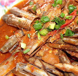 Kerang Bambu Saus Tiram Kerang Bambu Saus Tiram