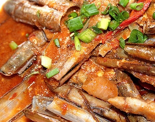 Kerang Bambu Saus Tiram