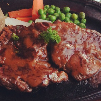 Rib Eye Saus Mushroom Rib Eye Saus Mushroom