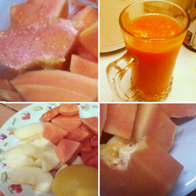 Mix Jus Pepaya Dan Apel Mix Jus Pepaya Dan Apel