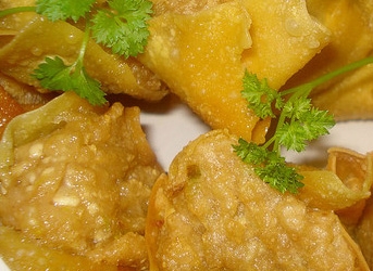 Pangsit Goreng Tahu