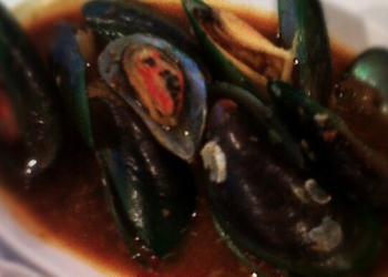 Kerang Hijau Saus Pedas