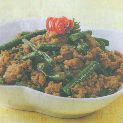 Oseng Oncom Kacang Panjang Oseng Oncom Kacang Panjang